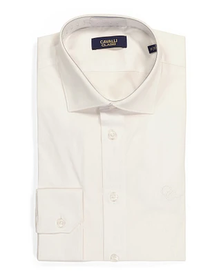 Comfort Fit Stretch Dress Shirt for Men