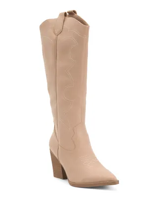 Tall Shaft Western Boots for Women