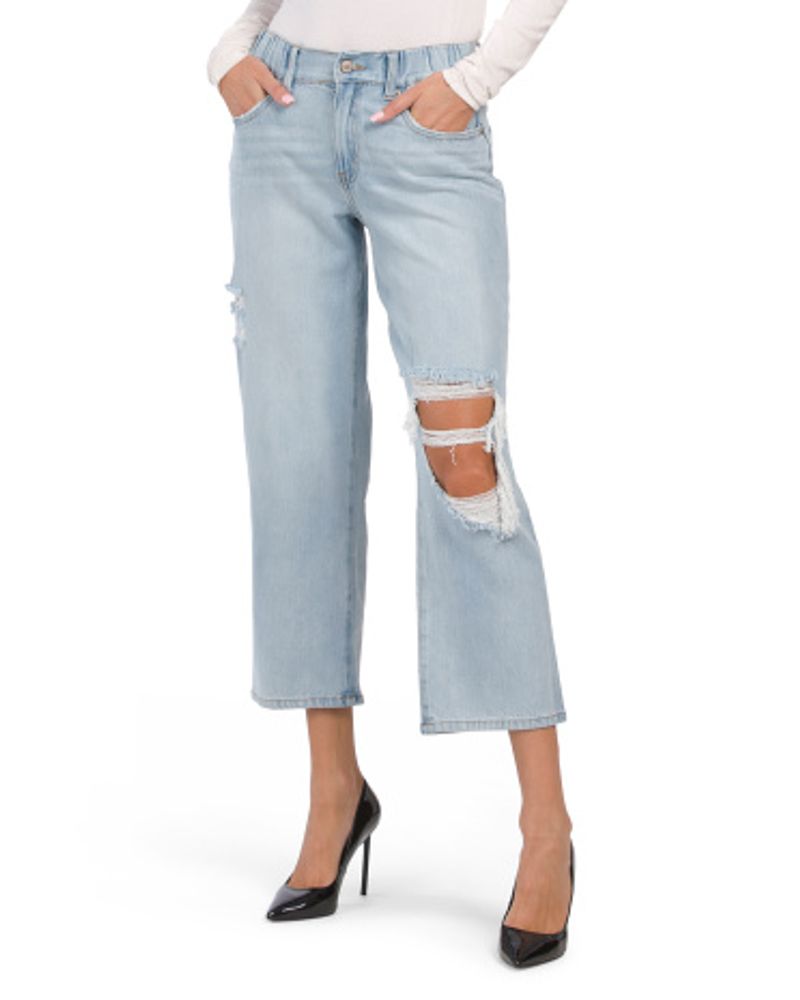 Juniors High Rise Retro 90's Jeans
