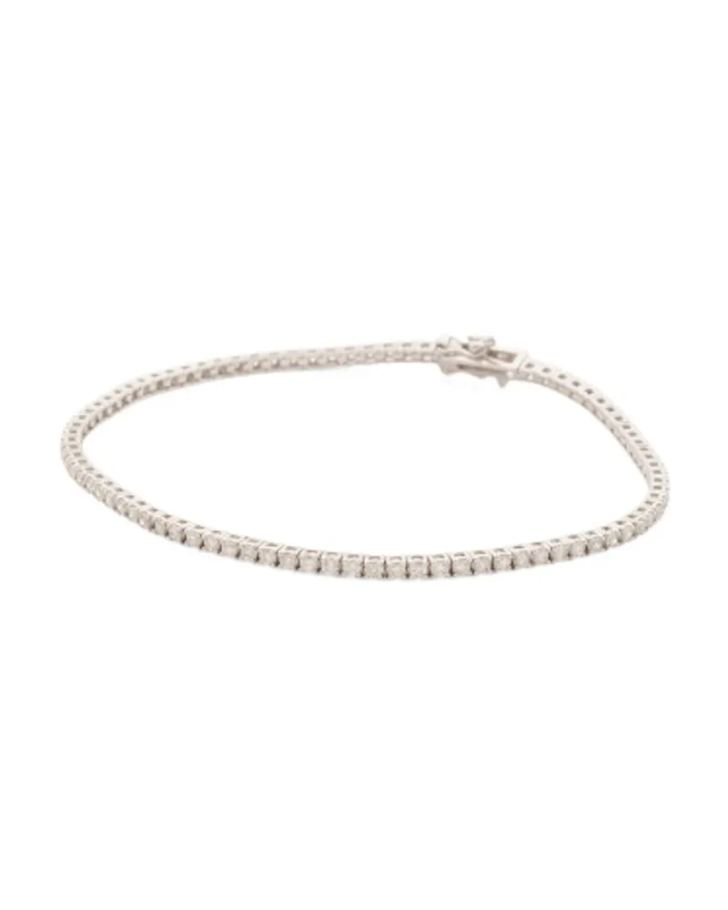 TJMAXX 14Kt Diamond Tennis Bracelet | Brazos Mall