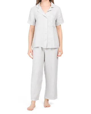 Linen Pajama Set