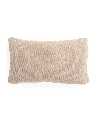 14X24 Chenille Stitch Pillow