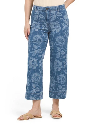Printed Denim Collette Jeans For Women
