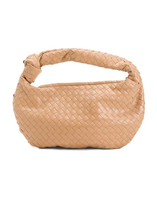 Woven Knot Oversized Shoulder Bag For Women