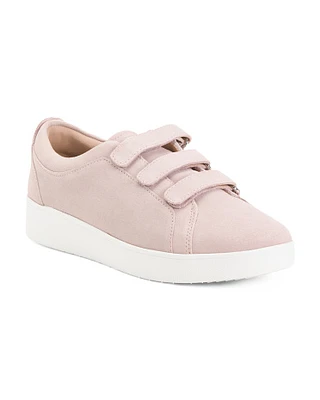 Suede Rally Strap Training Sneakers For Women