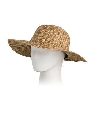 Melange Sun Saver Wide Brim Hat For Women
