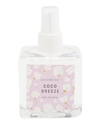 8.5Oz Coco Breeze Hair And Body Mist