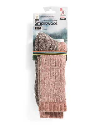 Merino Wool Blend Hike Full Cushion Crew Socks For Men
