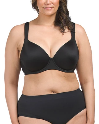 Full Figure Micro T-Shirt Bra With Comfort Straps For Women