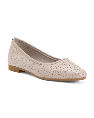 Leather Ballet Flats For Women