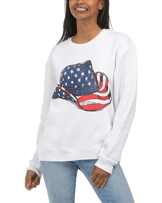 Merica Long Sleeve Sweatshirt For Women