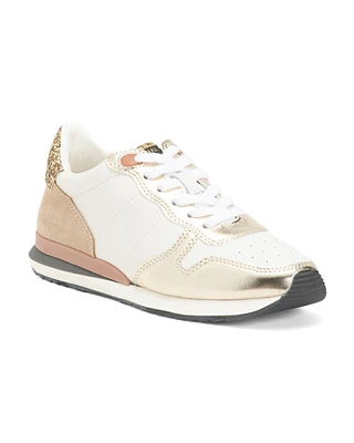 Regina Suede And Leather Sneakers For Women
