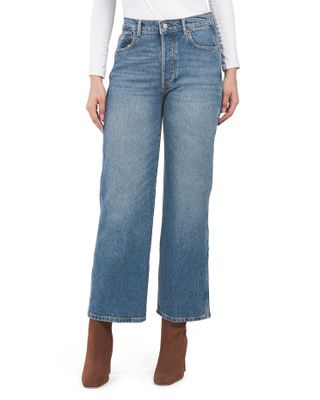 The Mikey High Rise Stretch Wide Leg Jeans