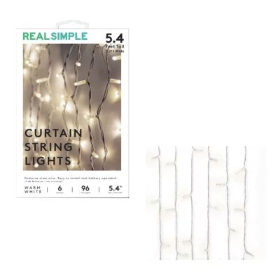 5' 6-Strand LED Curtain String Lights