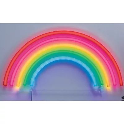 West & Arrow Rainbow 5In Neon Sign