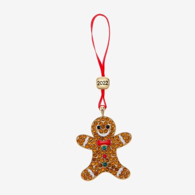 Monet Jewelry Gingerbread Christmas Ornament