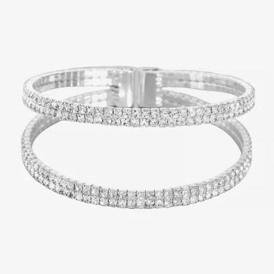 Monet Jewelry Silver Tone Cuff Bracelet