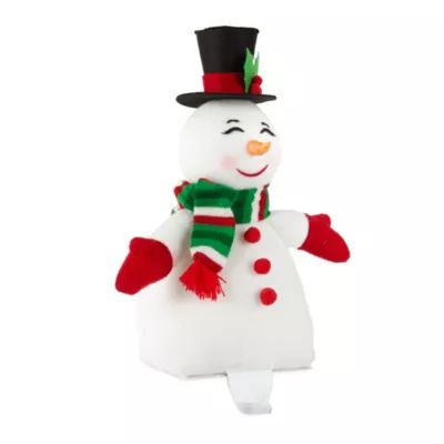 North Pole Trading Co. Snowman Plush Christmas Stocking Holder