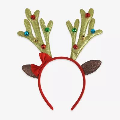 Mixit Jingle Bell Reindeer With  Bow Headband