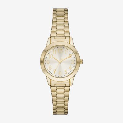 Opp Womens Gold Tone Stainless Steel Expansion Watch Fmdjo270