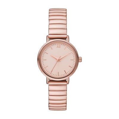 Opp Womens Gold Tone Stainless Steel Expansion Watch Fmdjo221