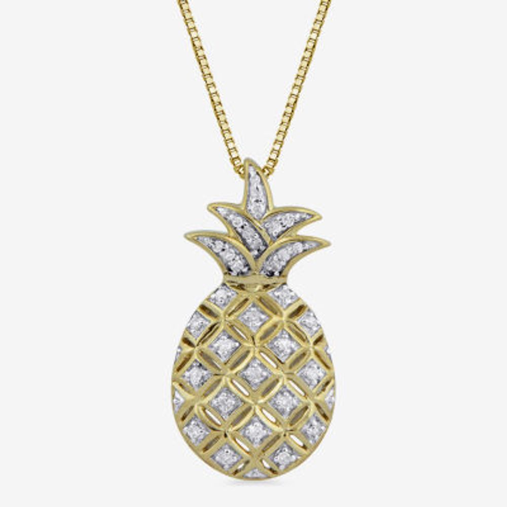 ann taylor pineapple necklace