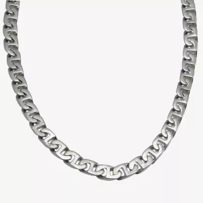 Men's 24" Link Necklace in Stainless Steel