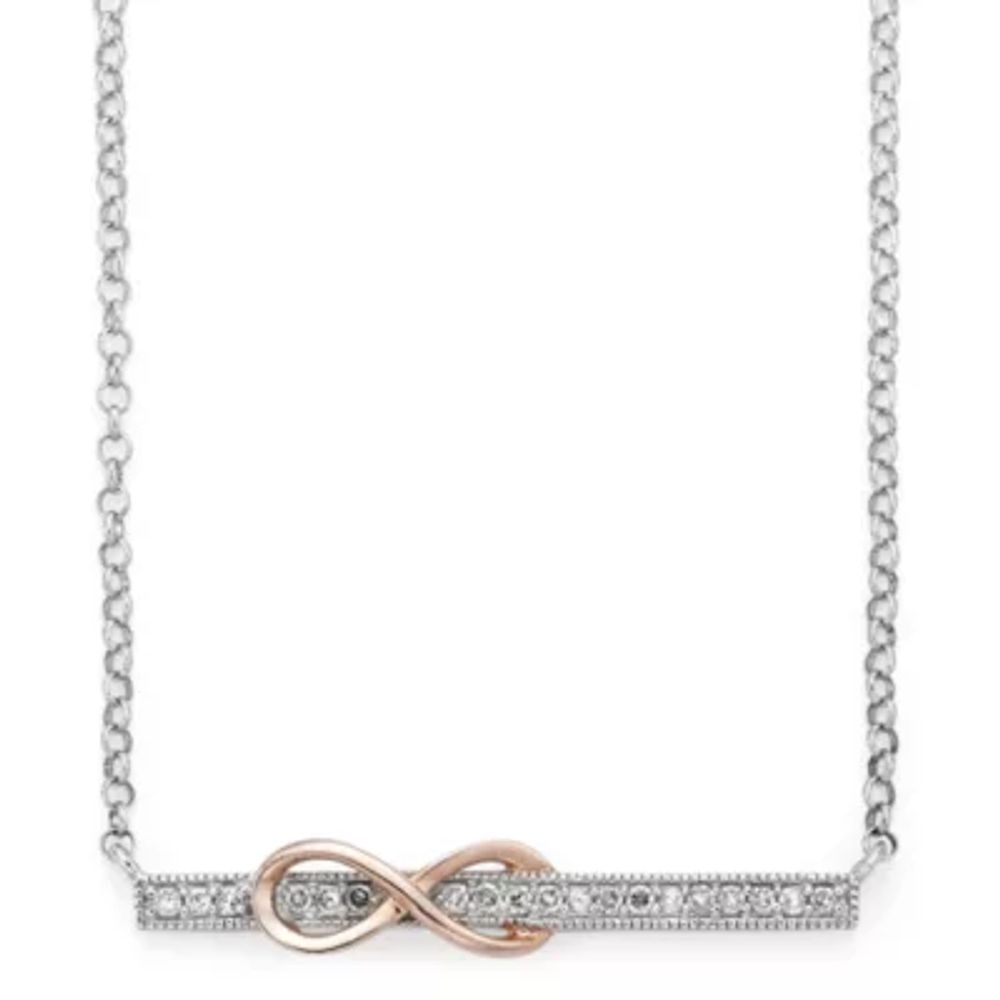 infinity necklace jcpenney