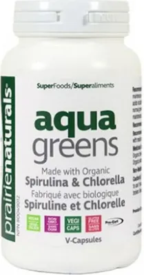 PRAIRIE NATURALS Aqua Greens ( veg caps