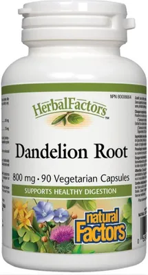 HERBAL FACTORS Dandelion Root (90 caps)