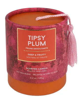 RELAXUS Soy Wax Scented Candle (Tipsy Plum - 120 gr)