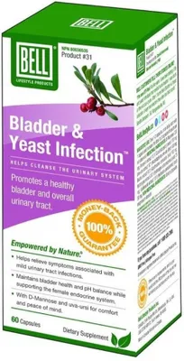BELL Bladder & Yeast Infection  (60 caps)
