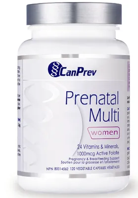 CANPREV Prenatal Multi - Womens (120 caps)