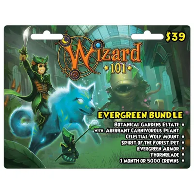 Wizard 101 Aero Plains Bundle Digital Card | GameStop