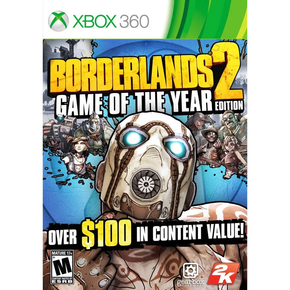 2K Games Borderlands 2: Game of the Year Edition - Xbox 360, Pre-Owned |  Connecticut Post Mall