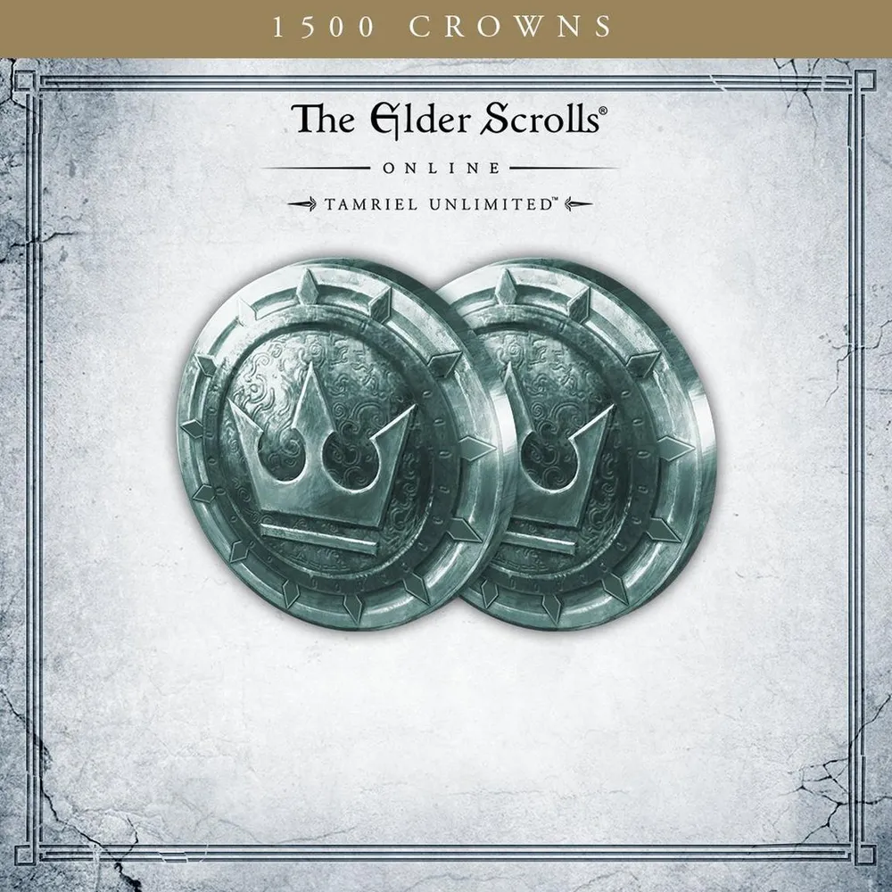 Bethesda Softworks The Elder Scrolls Online Tamriel Unlimited 1,500 Crowns  | Pueblo Mall