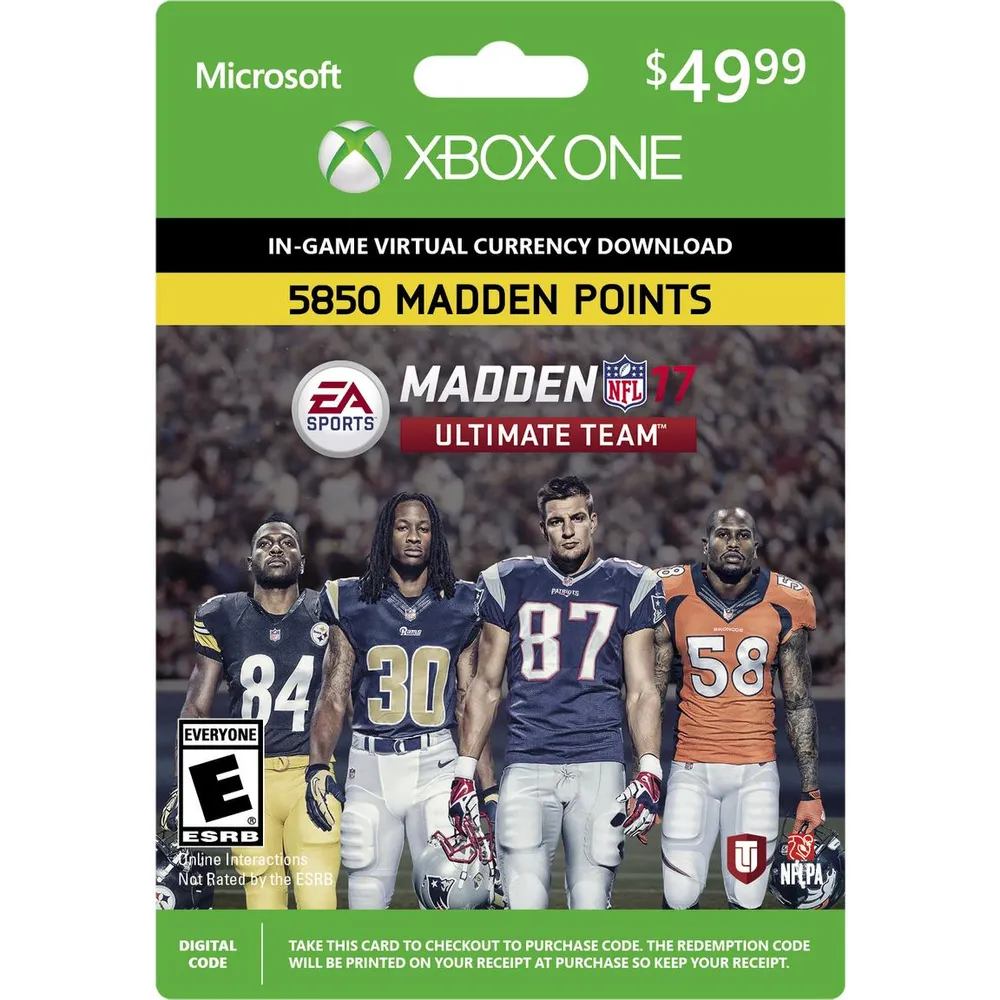 Madden NFL 21 2,200 Ultimate Team Points - Xbox One