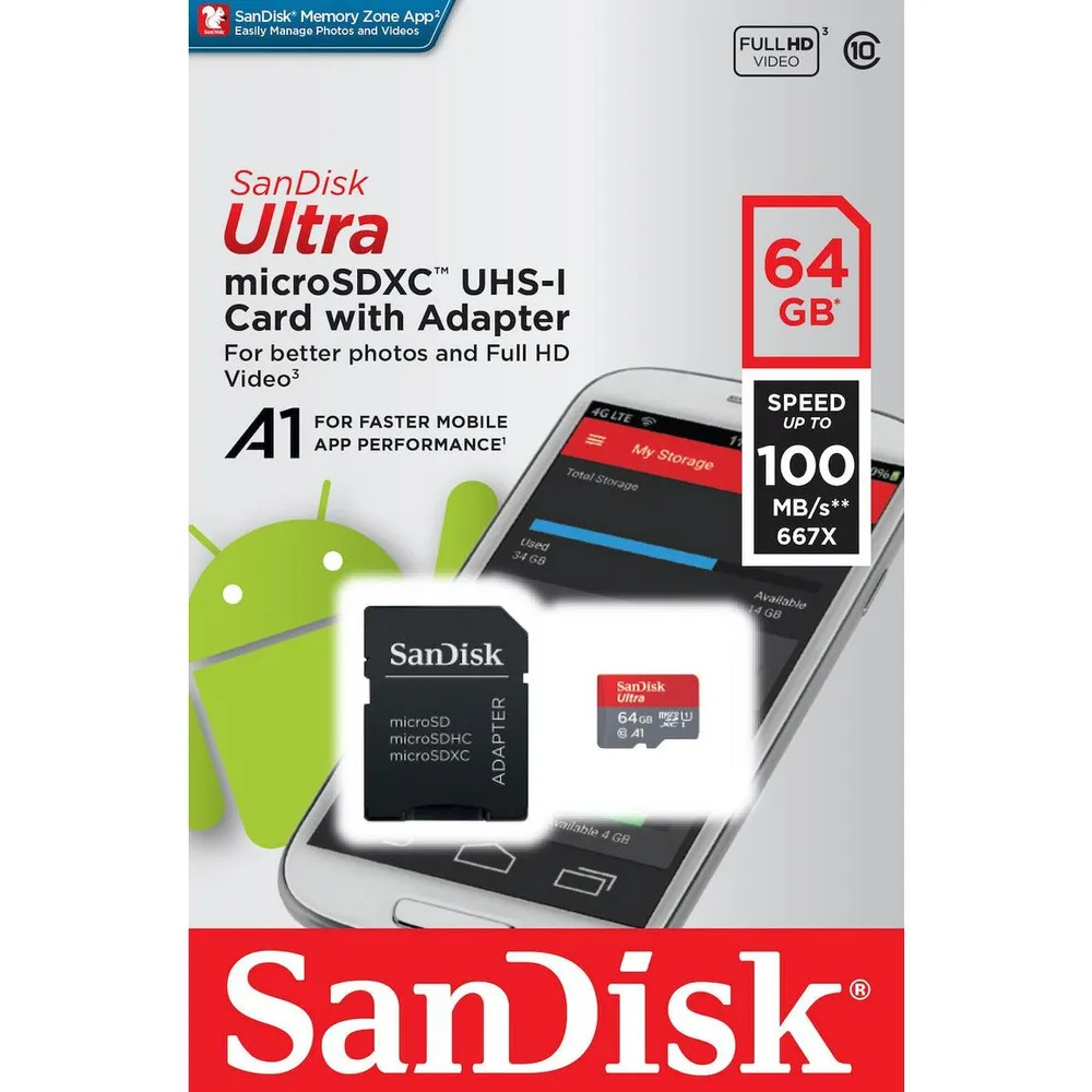 GameStop 128GB U3 Micro SD Card with Adapter