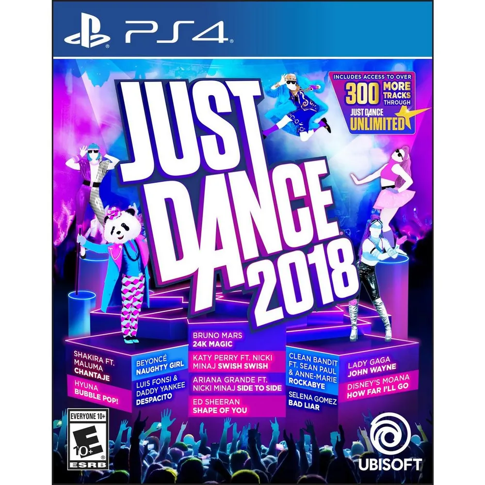 Ubisoft Just Dance 2018 PlayStation Foxvalley | Mall Pre-Owned 4, 
