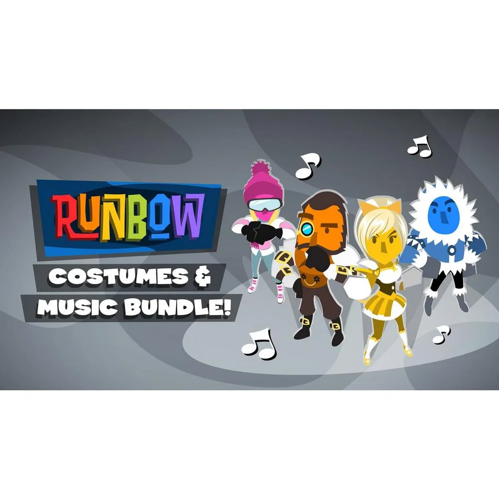 Nintendo Runbow Costumes and Music Bundle - Nintendo Switch