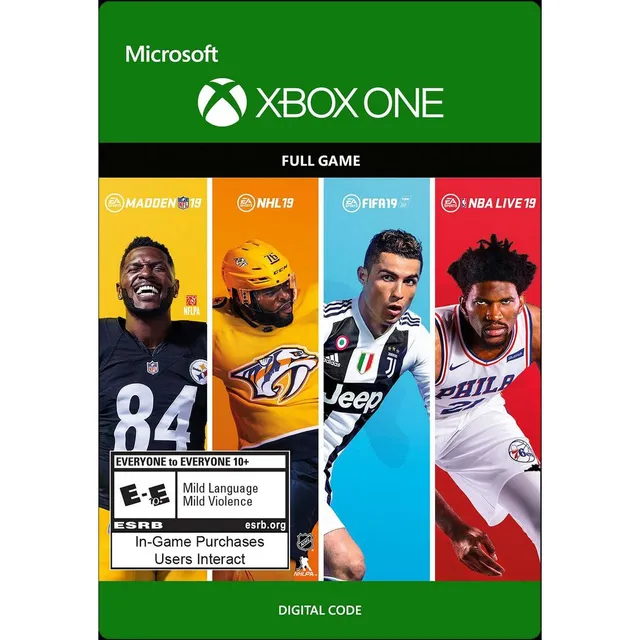 EA Sports 19 Bundle FIFA & NFL for PlayStation 4 MADDEN 19–FIFA 19 PS4