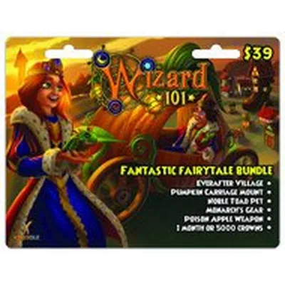 Wizard101 Blacksmiths Fjord Bundle 39 Dollar Gift Card