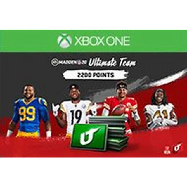 Xbox One Madden NFL 17 2200 Ultimate Team Points $19.99