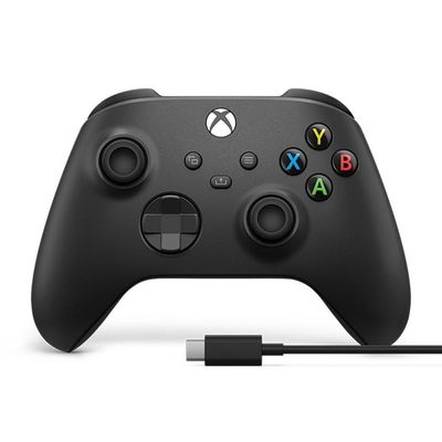Microsoft Xbox Series X Wireless Controller with USB-C Cable (GameStop)