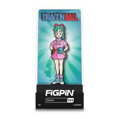 FiGPiN Dragon Ball Bulma Collectible Enamel Pin (GameStop)