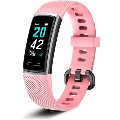 Letsfit ID152 Fitness Tracker, Pink (GameStop)
