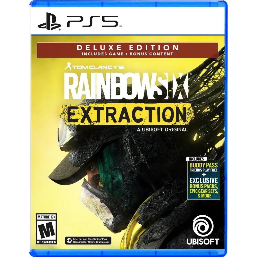 Bogholder at forstå websted Ubisoft Tom Clancy's Rainbow Six: Extraction Deluxe Edition GameStop  Exclusive - PlayStation 5, New | Connecticut Post Mall