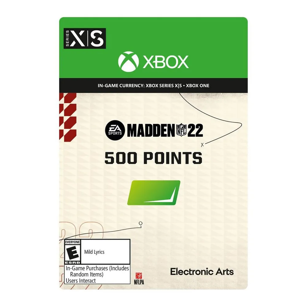 Electronic Arts Madden NFL 16 Ultimate Team 2,200 Madden Points