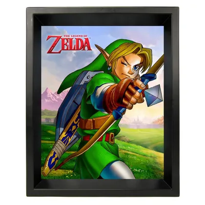 Legend of Zelda Wind Waker Shadow Box 