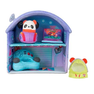 Squishmallows Squishville Cinema Deluxe Play Scene Medium Soft Playset